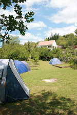 Camping pitches